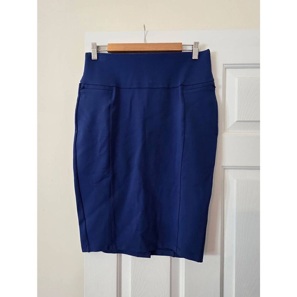 Beta brand cobalt blue pencil skirt M Petite NWOT